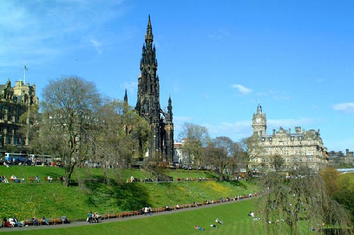 The Scott Monument, Edinburgh