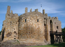 Dirleton Castle, Scottish Borders