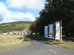 The Entrance to Glentress, Scottish Borders