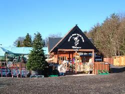 The Entrance to the Visitor Centre, Scottish Borders