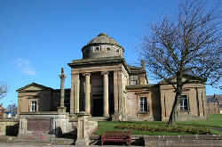 The Facade of Greenlaw Town Hall, Scottish Borders