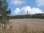 View up to Peniel Heugh, Scottish Borders