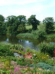 The Red Bridge, Teviot Water Gardens, Scottish Borders