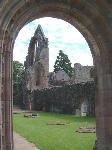A View of the Abbey Ruins, Scottish Borders