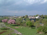 View from the Millennium Viewpoint, Kelso, Scottish Borders